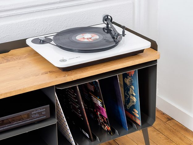 Meuble vinyle sur mesure - Buffet Célestins