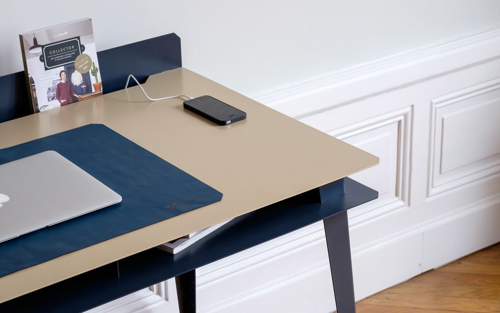 Mobilier télétravail sur mesure - Bureau Célestins