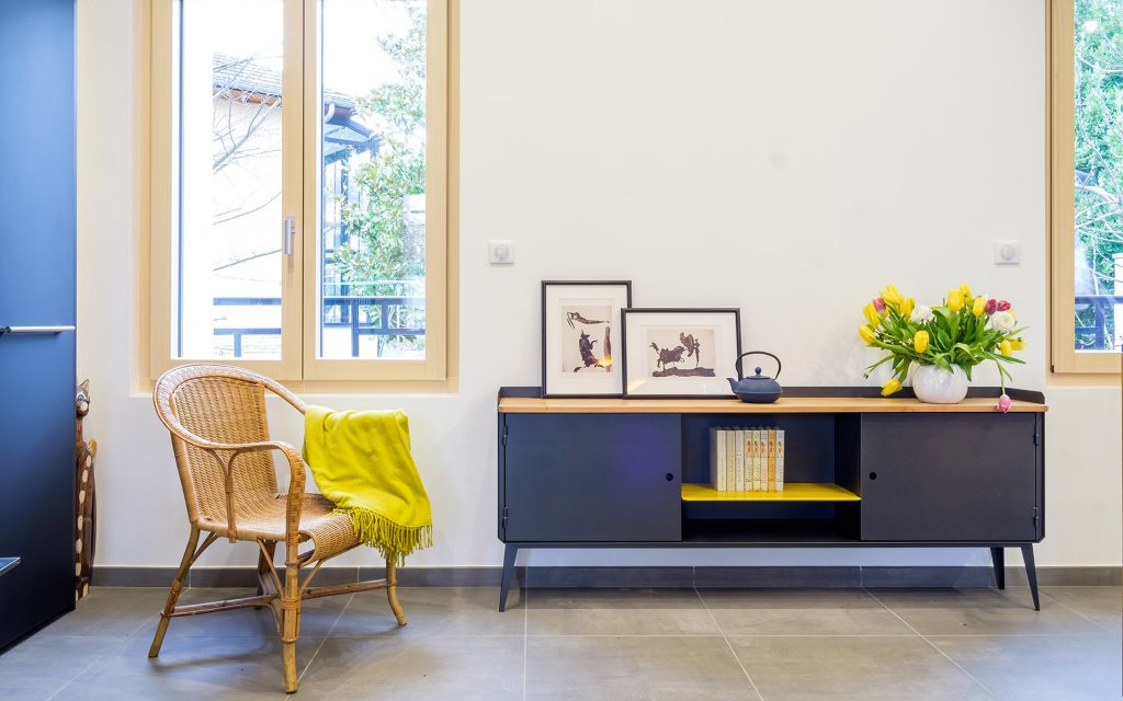 Buffet métal industriel sur mesure Célestins Lyon