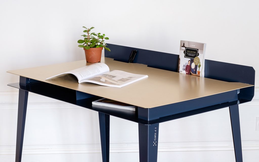 Mobilier télétravail sur mesure - Bureau Célestins