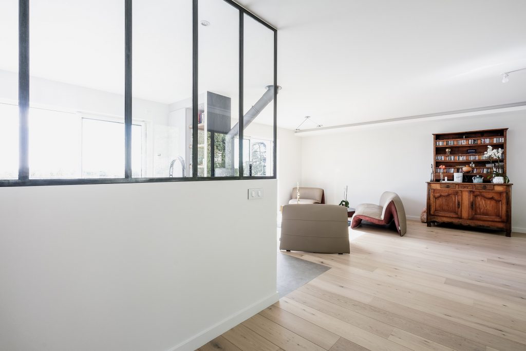 Verrière sur mesure cuisine - Lyon Rillieux